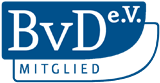Logo BvD eV – Onprivacy ist Mitglied des vereines